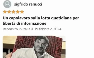 "Il libro di Sigfrido Ranucci è un capolavoro...": firmato Sigfrido Ranucci