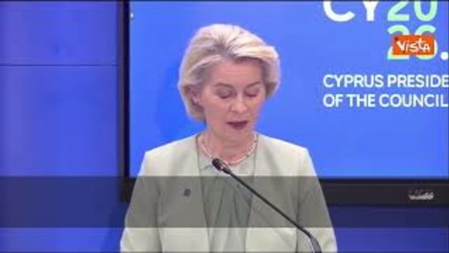 Von Der Leyen: Non si può avere stabilità nel Medio Oriente, se il Libano è in fiamme
