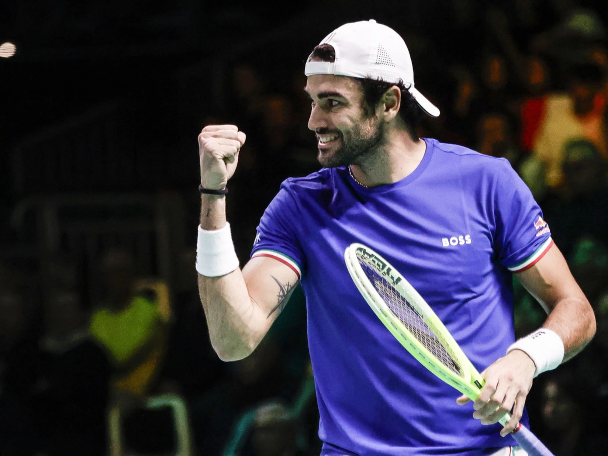 Coppa Davis, Berrettini fa a pezzi Collignon: l'Italia sogna ancora