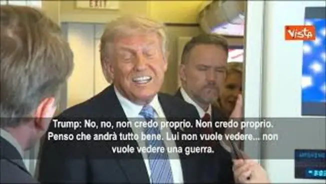 Leggi l'articolo: Trump: Non credo proprio ci sarà un conflitto a Taiwan