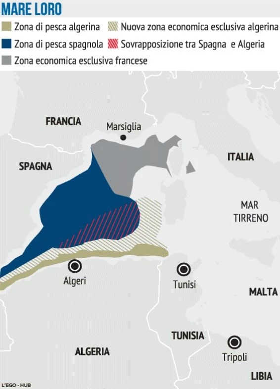 L'Algeria ci riempie di migranti e ci ruba pure il mare sardo. Il fallimento di Conte e Di Maio