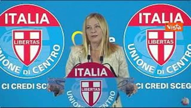 Meloni: Il campo di gioco che abbiamo scelto è quello del reale, non dell'ideologia