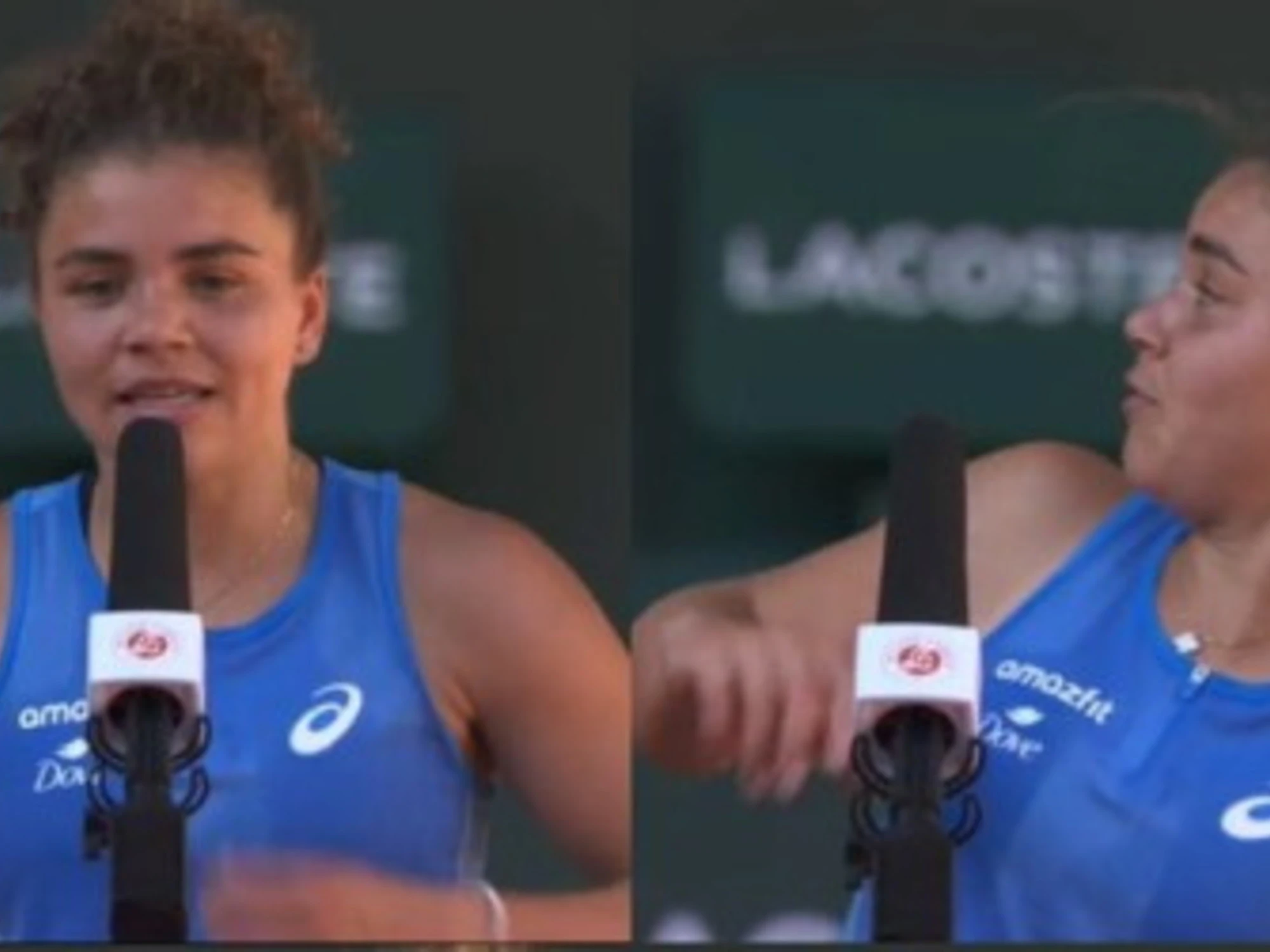 Jasmine Paolini, terrore durante l'intervista: agguato in diretta tv