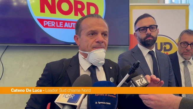 Cateno De Luca "A chi sono utili le dimissioni di Schifani? E' stato eletto"