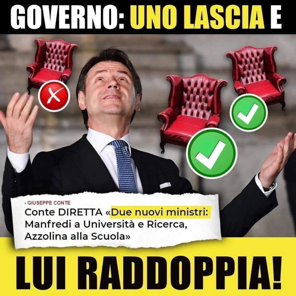 Matteo Salvini: "Molla un ministro? Ne mettono due. L'amore per le poltrone di questi impostori senza limiti"