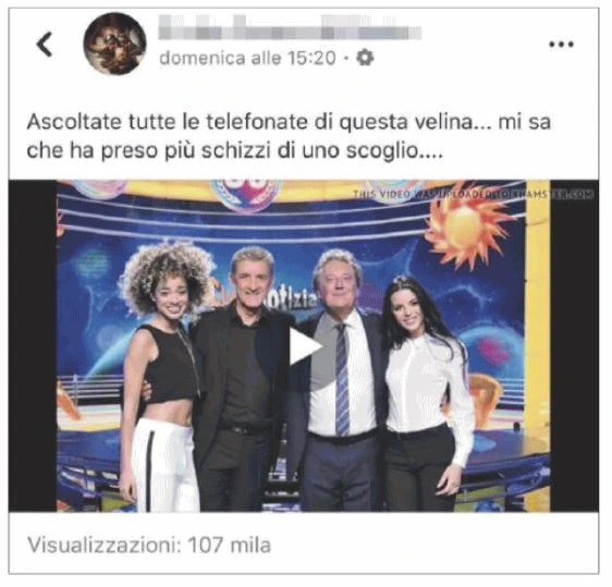 Striscia la Notizia, l'orrore contro la Velina Mikaela: diffuso un falso messaggio audio a sfondo sessuale, insulti e bestemmie