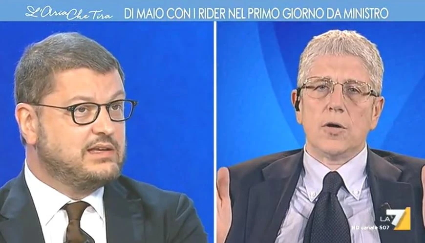 Mario Giordano brutalizza Gennaro Migliore: "Vergognati rosicone. Non hai mai fatto una...". Interviene Myrta Merlino
