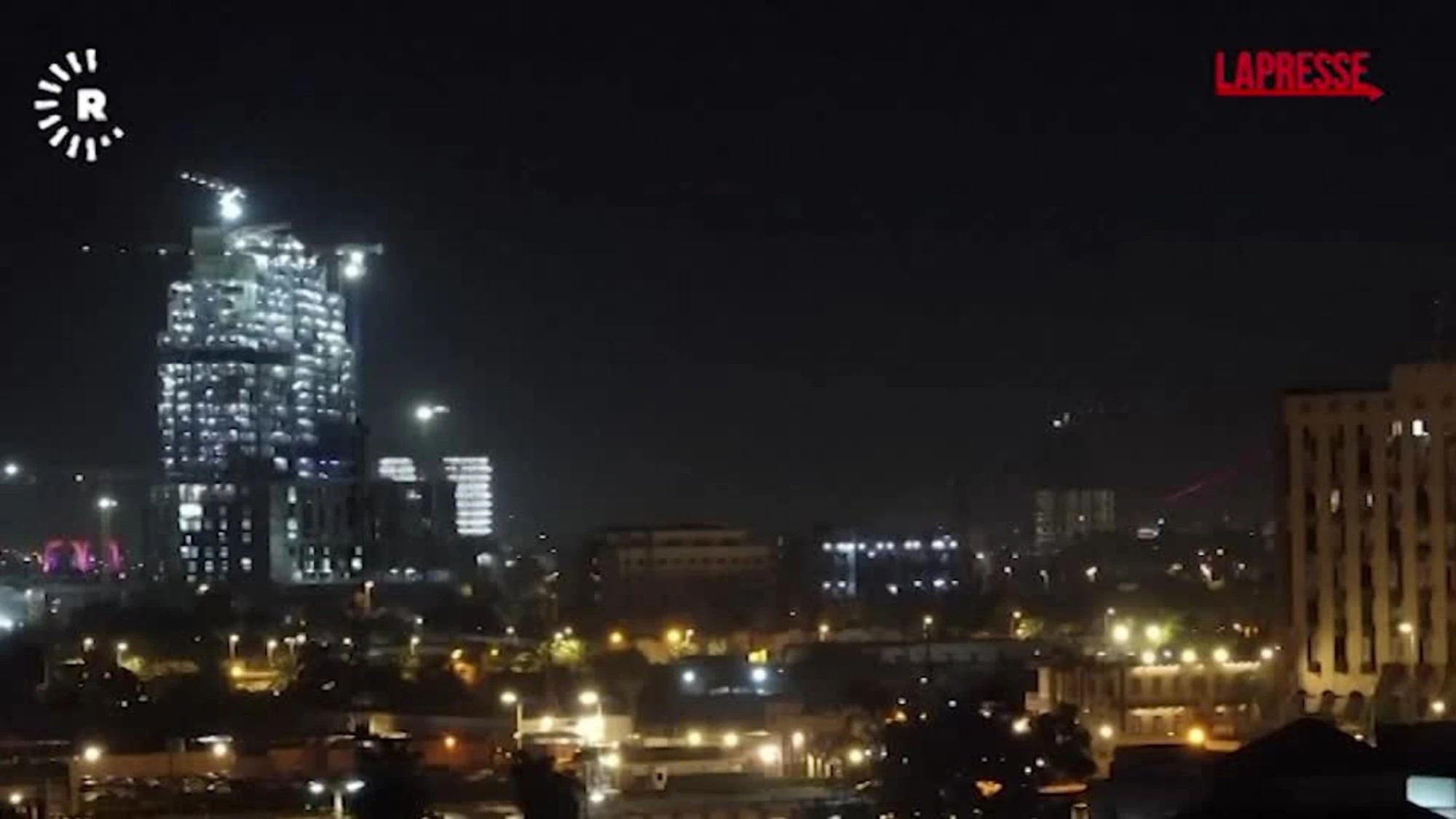 Iraq, drone verso l'hotel di lusso a Baghdad: immagini spaventose