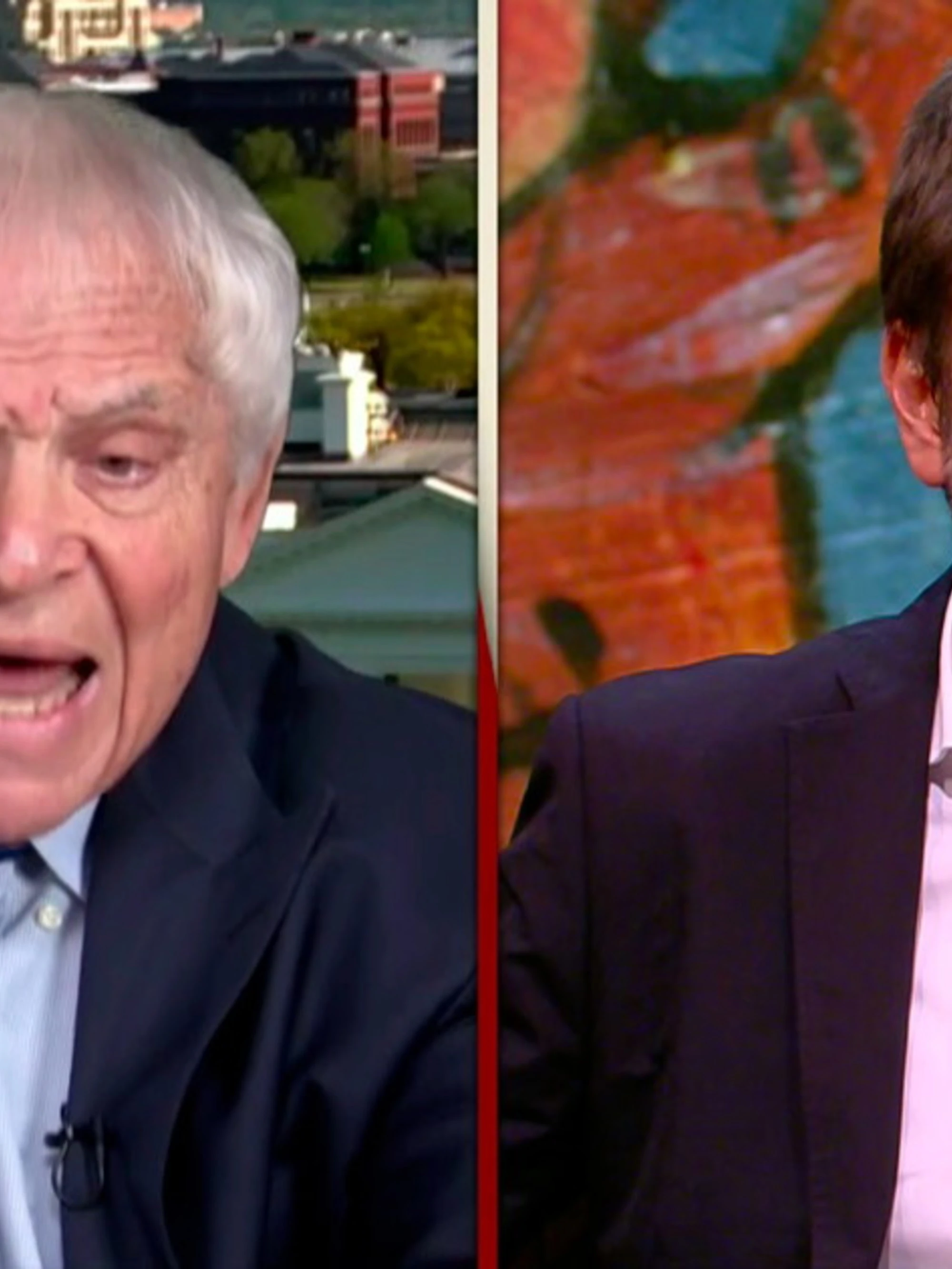DiMartedì, esplode la rissa Luttwak-Di Battista: "Vergognati!"