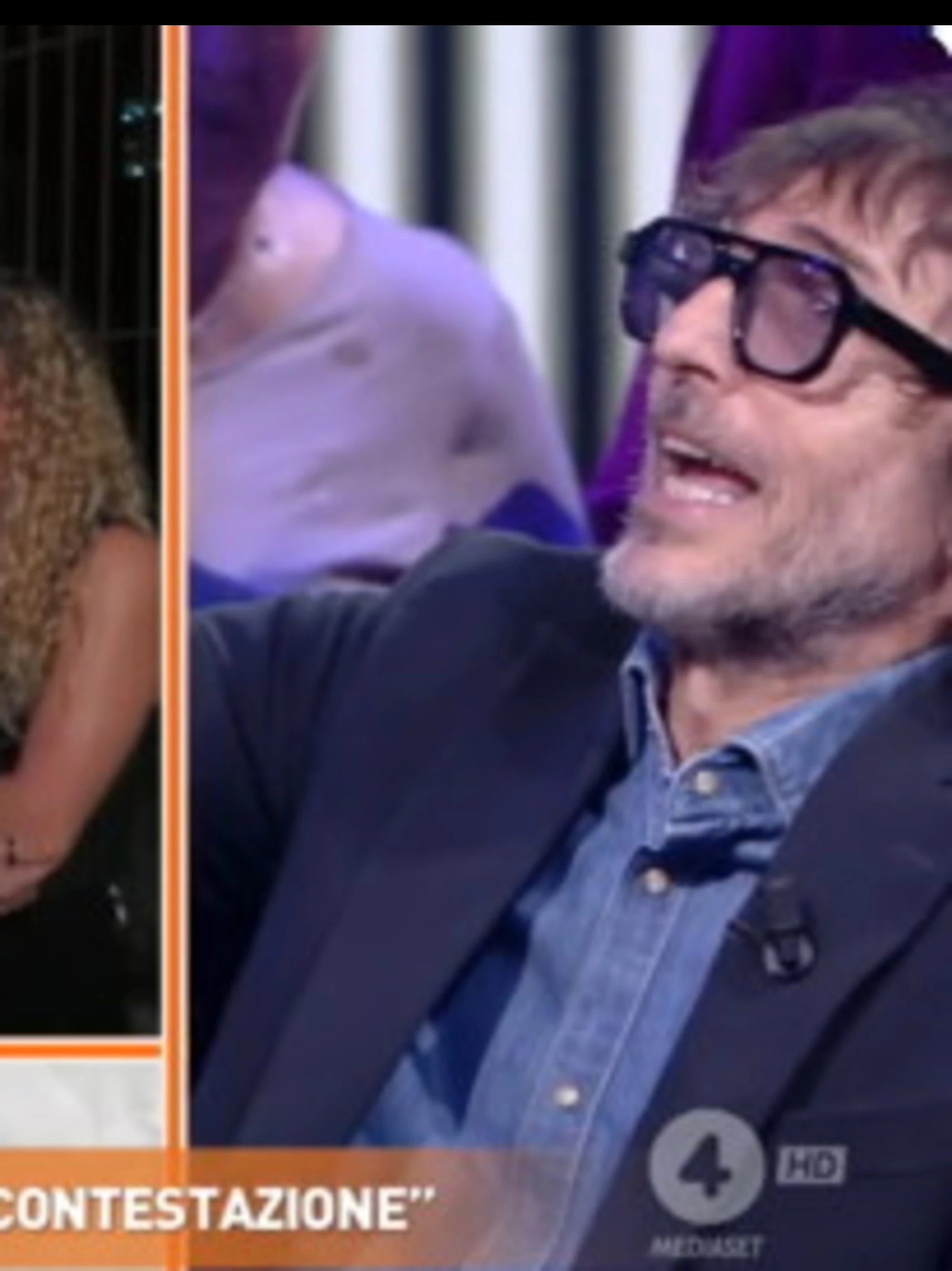 Dritto e rovescio, Cruciani spiana lo studente: "Non sai niente!"
