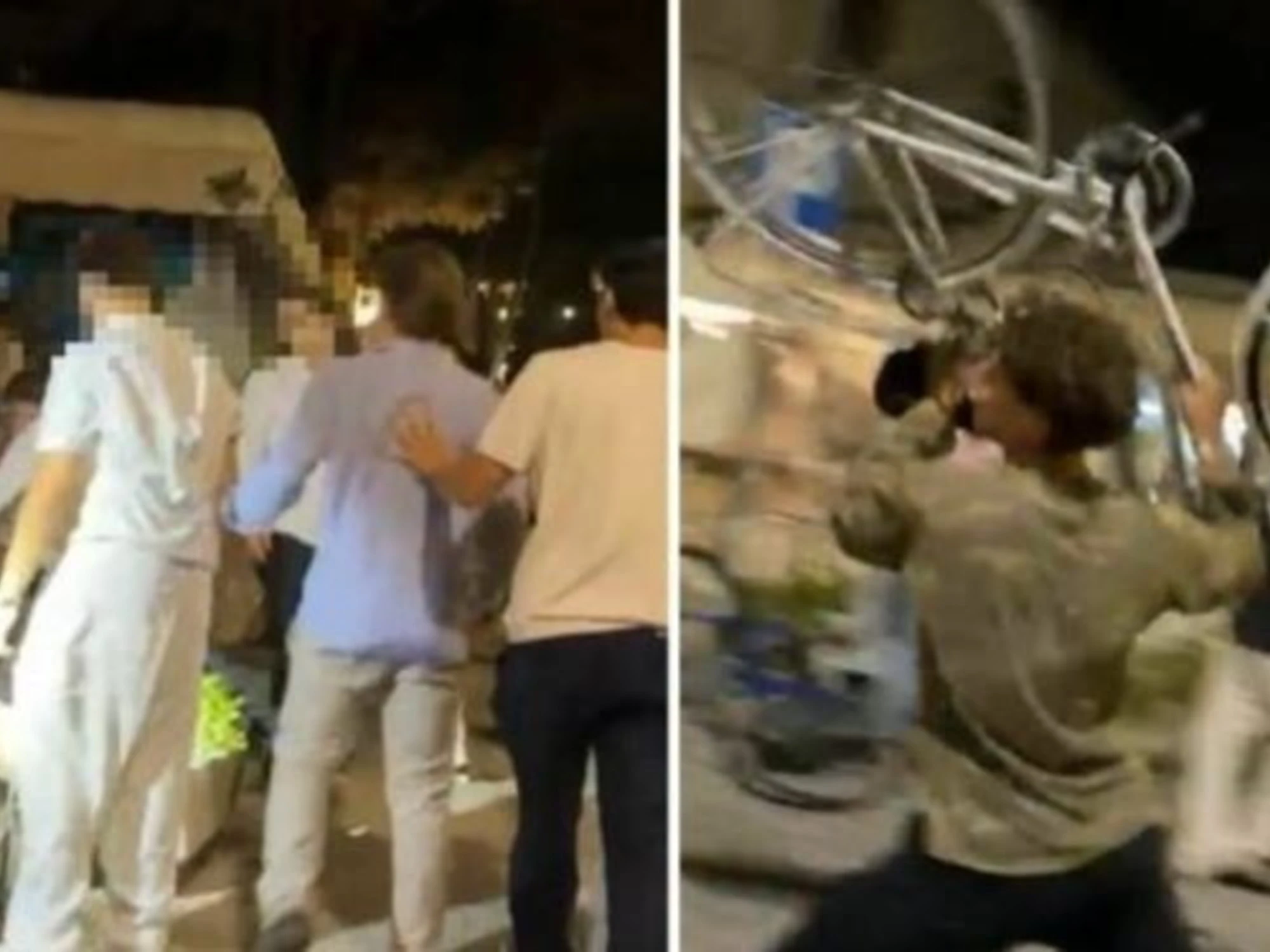 Forte dei marmi, maxi-rissa in pieno centro: calci e pugni, immagini molto forti