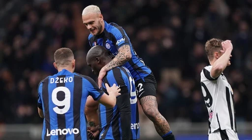 Serie A, Inter conserva il 2° posto: LuLa a segno e Udinese ko 3-1