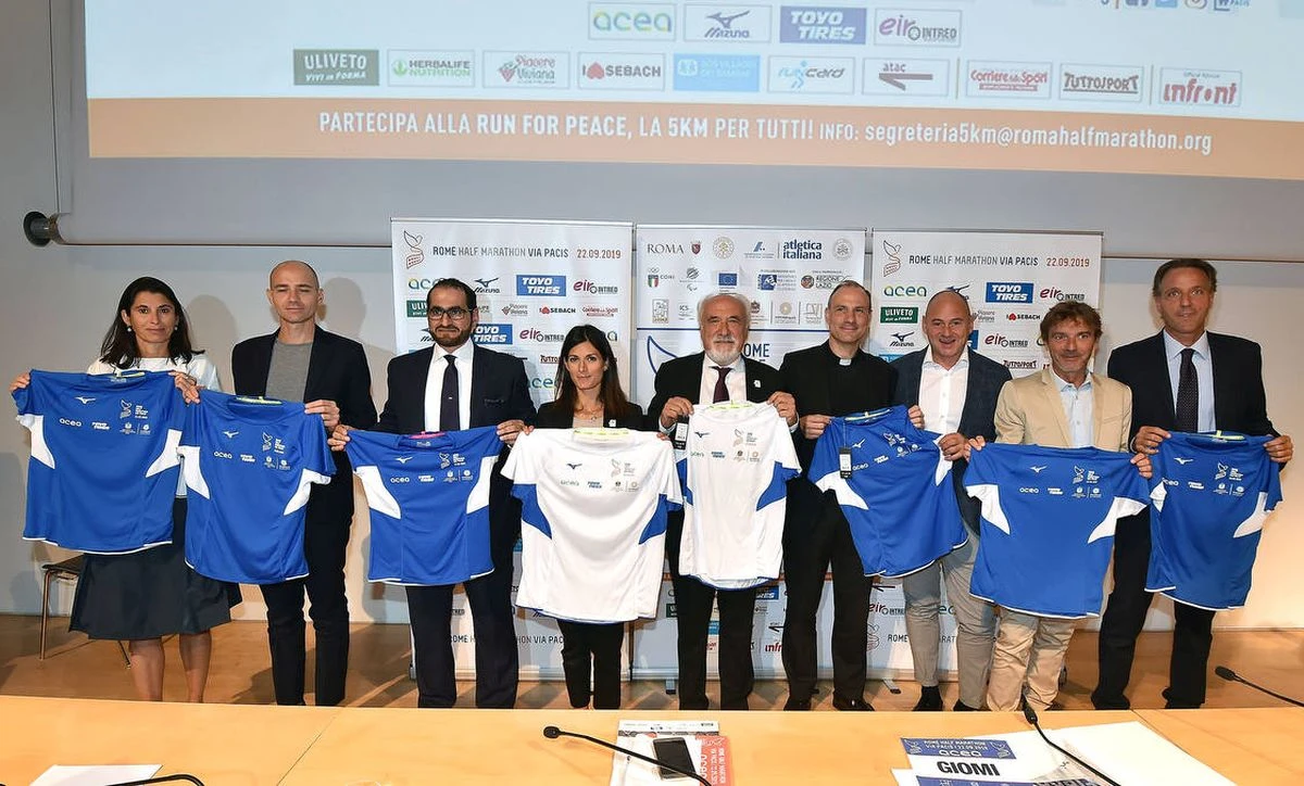 IL 22 SETTEMBRE LA TERZA EDIZIONE DELLA ROME HALF MARATHON VIA PACIS