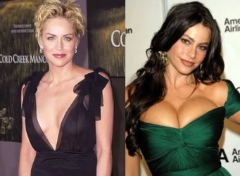 Sharon Stone diventa lesbica: set bollente con Sofia