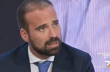 Otto e mezzo, Matteo Salvini contro il renziano Luigi Marattin: "Non mi sembra normale"