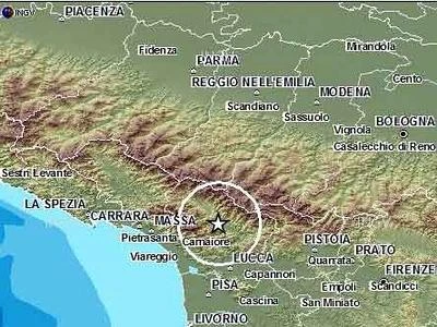 Trema la terra in Toscana e Emiliapaura ma nessun danno