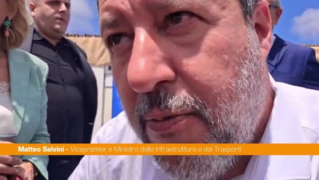 Ponte Stretto, Salvini 