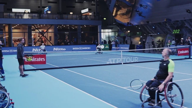 Nitto Atp Finals, il tennis in carrozzina celebra sport e inclusione