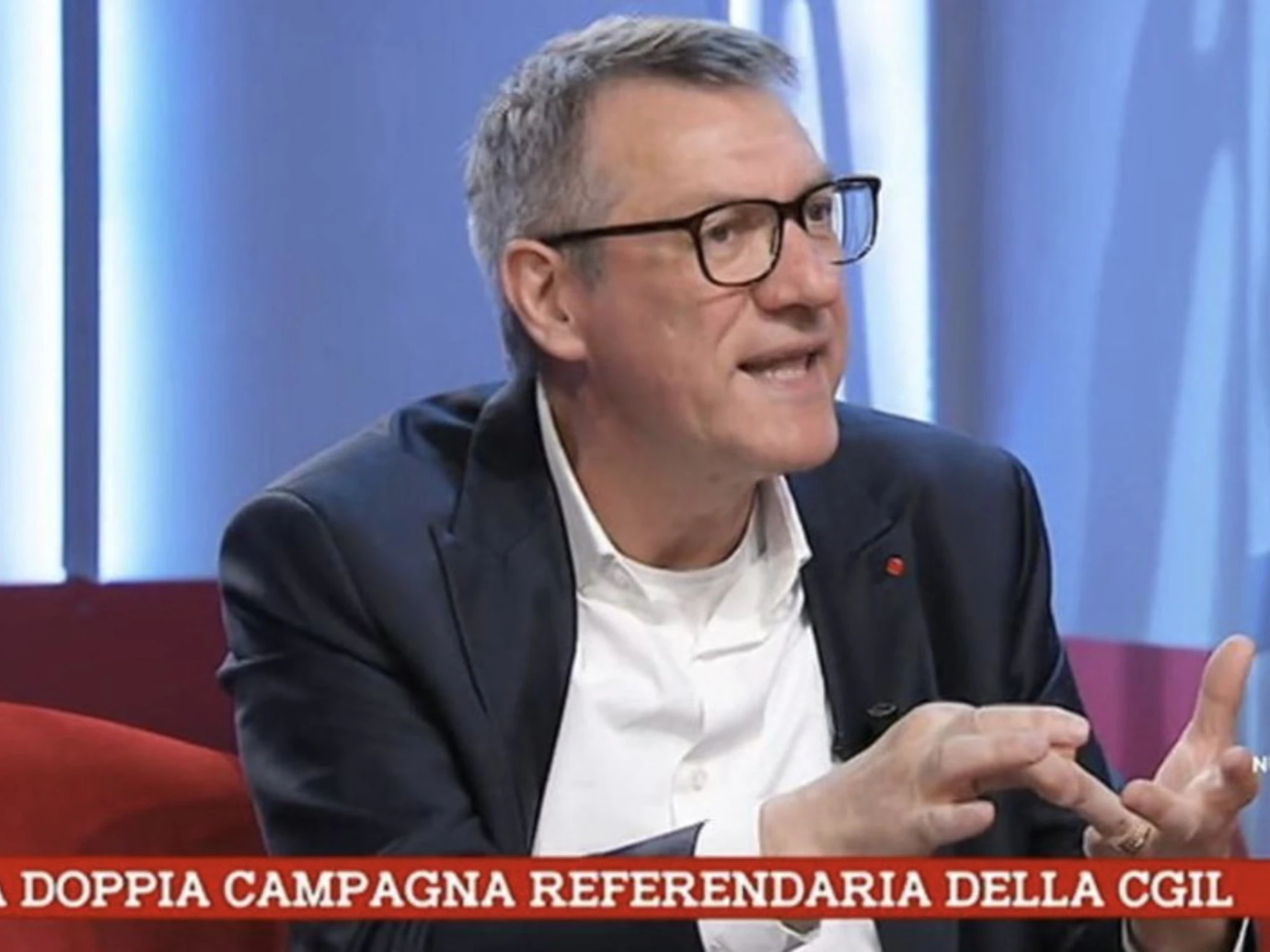 Referendum, la profetica intervista di Landini...poche ore prima del voto