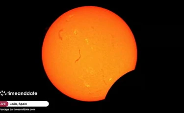 Eclissi, la diretta dell'evento spaziale: le immagini della Nasa