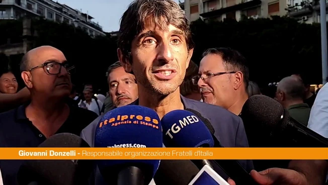 Donzelli "Via D'Amelio luogo sacro, contro la mafia bisogna stare tutti insieme"