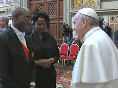 Papa Francesco agli ambasciatori: ''Il bene dell'uomo sia nel cuore di tutti i Paesi''