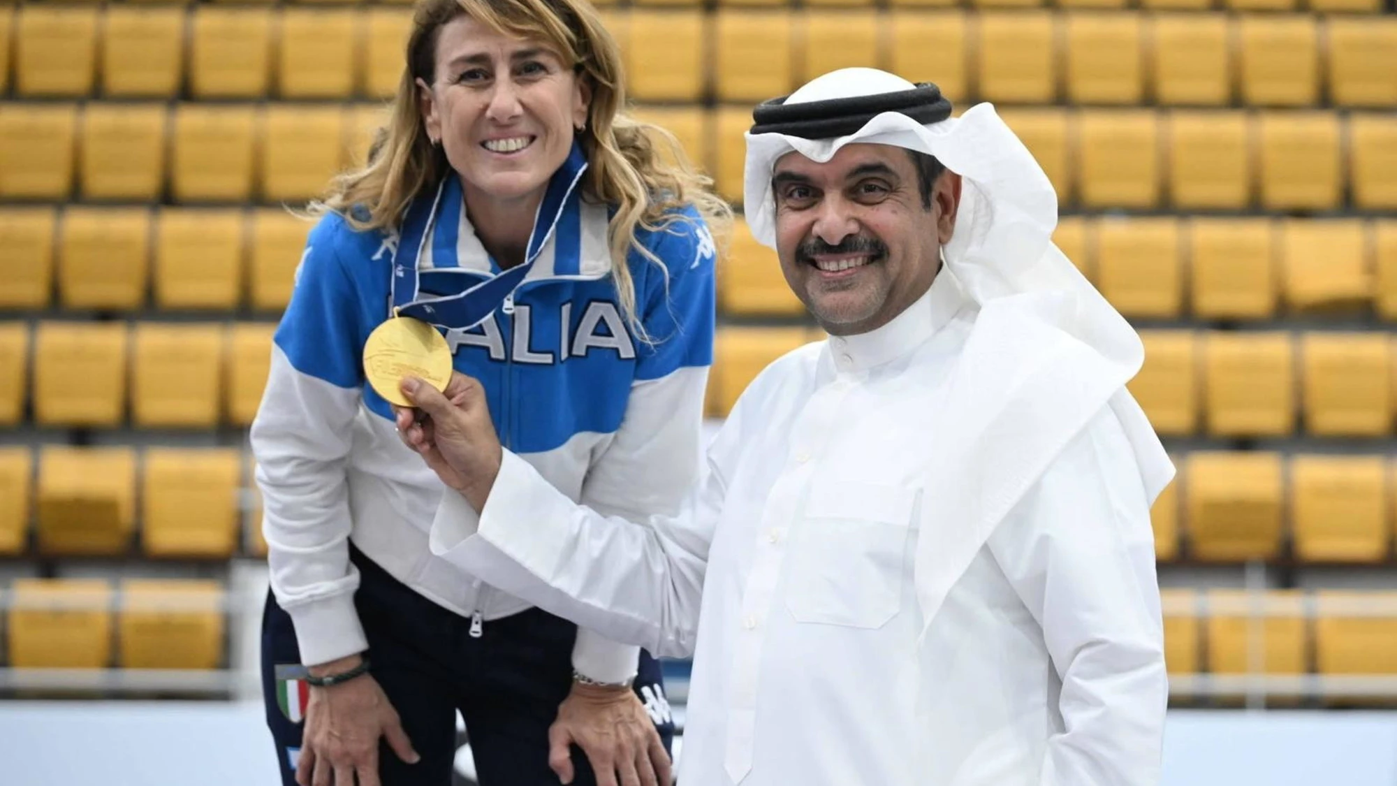 Scherma, Mondiali Master a Manama: trionfo per Costanza Drigo nella sciabola e Federico Bollati nella spada