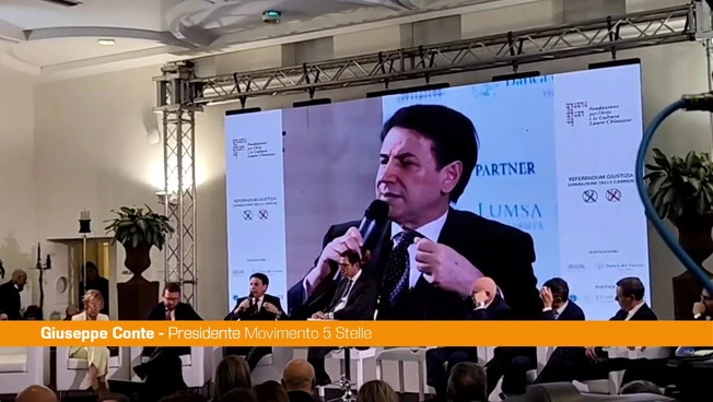 Referendum, Conte "Nordio parla di confronto con opposizioni, perché non prima?"