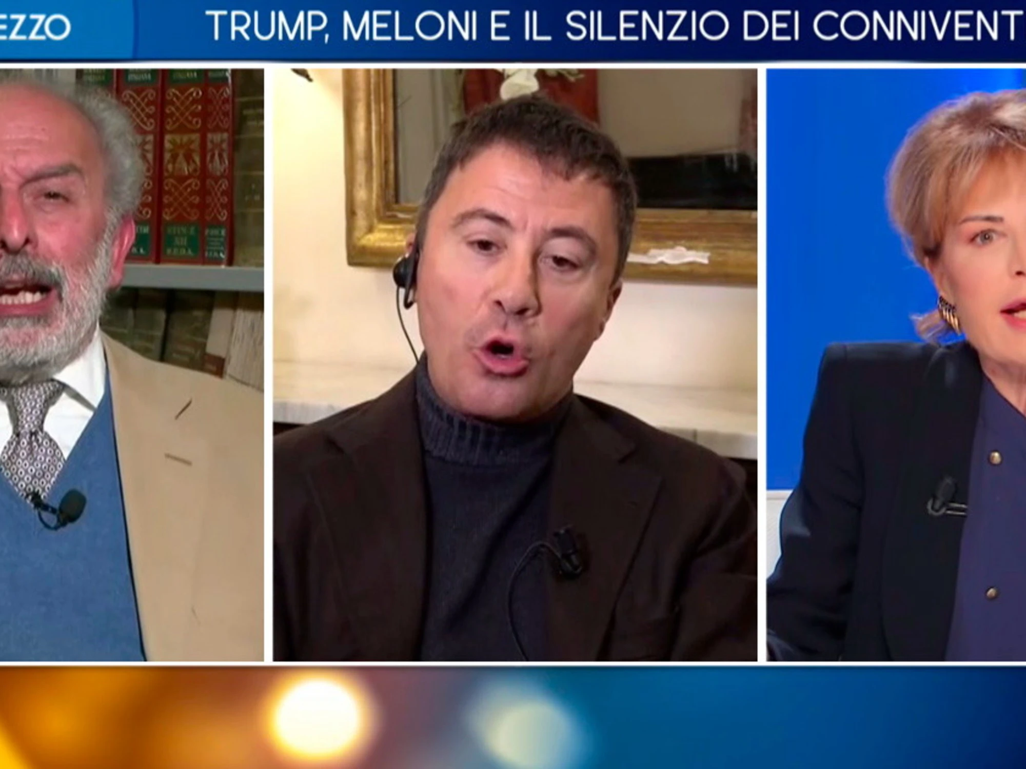 Otto e Mezzo, Gad Lerner: "Come usano noi ebrei". Bocchino lo fulmina