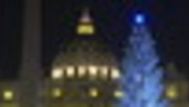 Inaugurato l'albero di Natale e il presepe in Piazza San Pietro