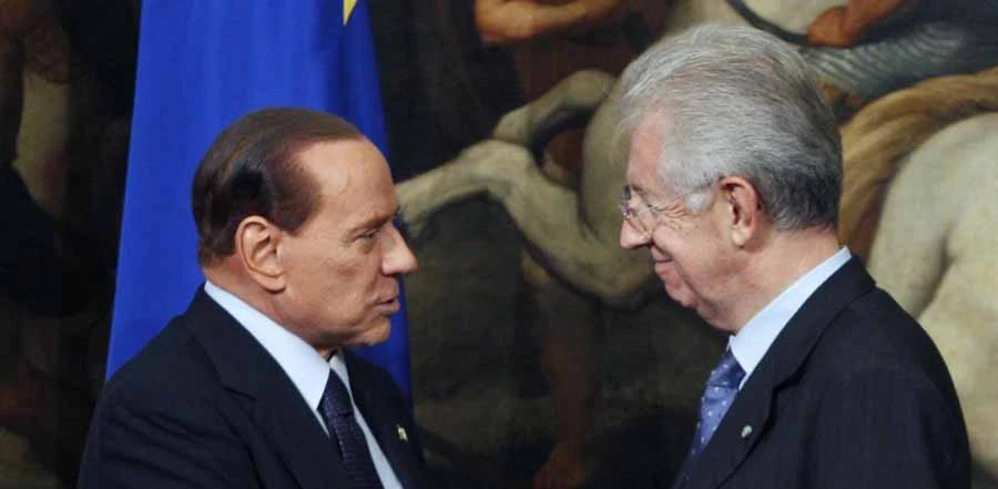 Berlusconi e Monti