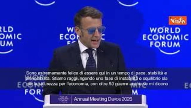 Macron: Europa difenda multilateralismo, il mondo va verso la legge del più forte