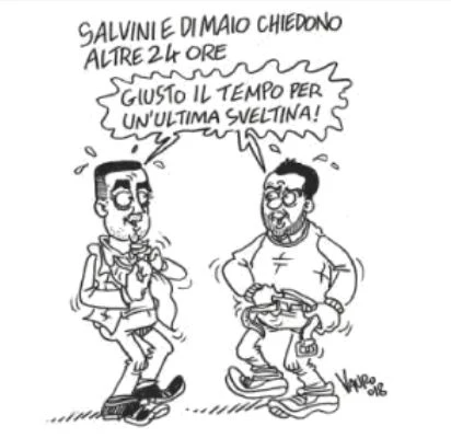 Vauro, la vignetta su Matteo Salvini: "Altra sveltina", l'orrore sessuale sul Fatto quotidiano