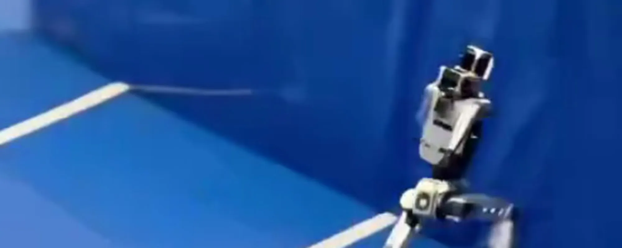 Il robot umanoide è troppo veloce: si schianta, finisce in disgrazia