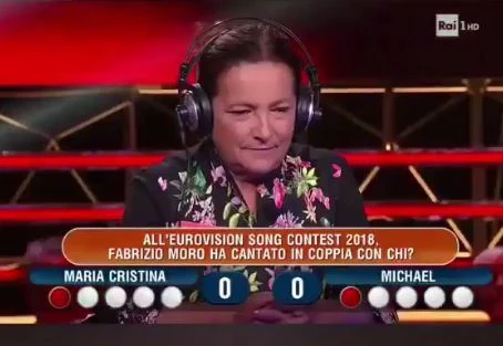 L'Eredità, Flavio Insinna senza parole: la risposta della signora Maria Cristina, studio ammutolito
