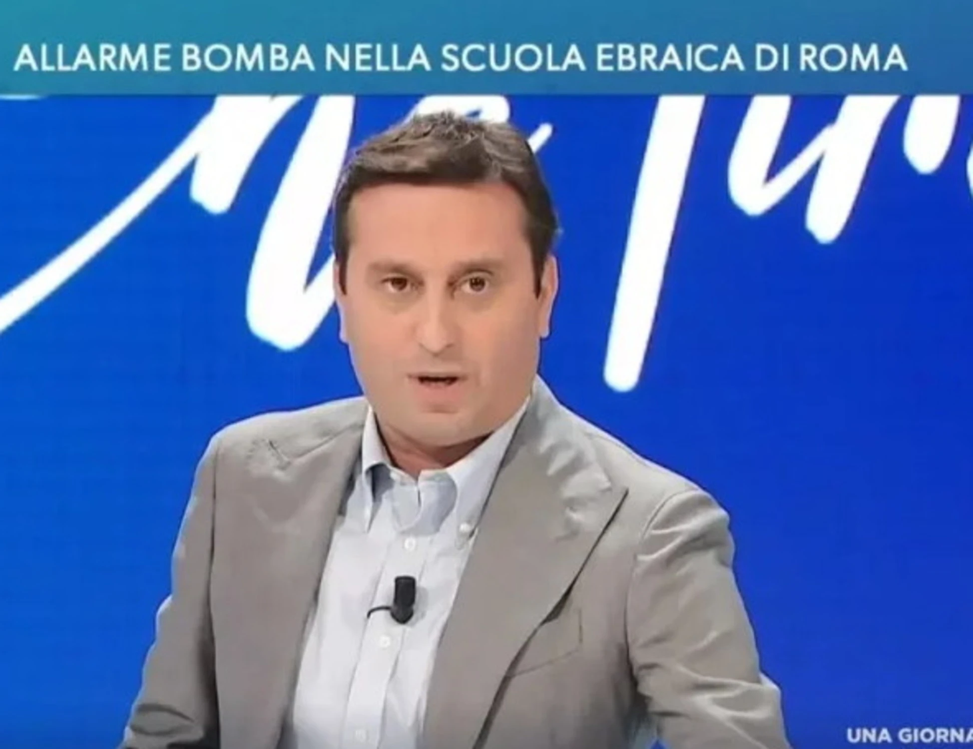 David Parenzo, scritta-choc a La Sapienza: "Nazista". E lui: "Idioti, incontriamoci"