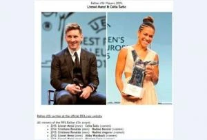 Fifa, che figuraccia: Leo Messi Pallone d'Oro 2015, l'annuncio... per sbaglio