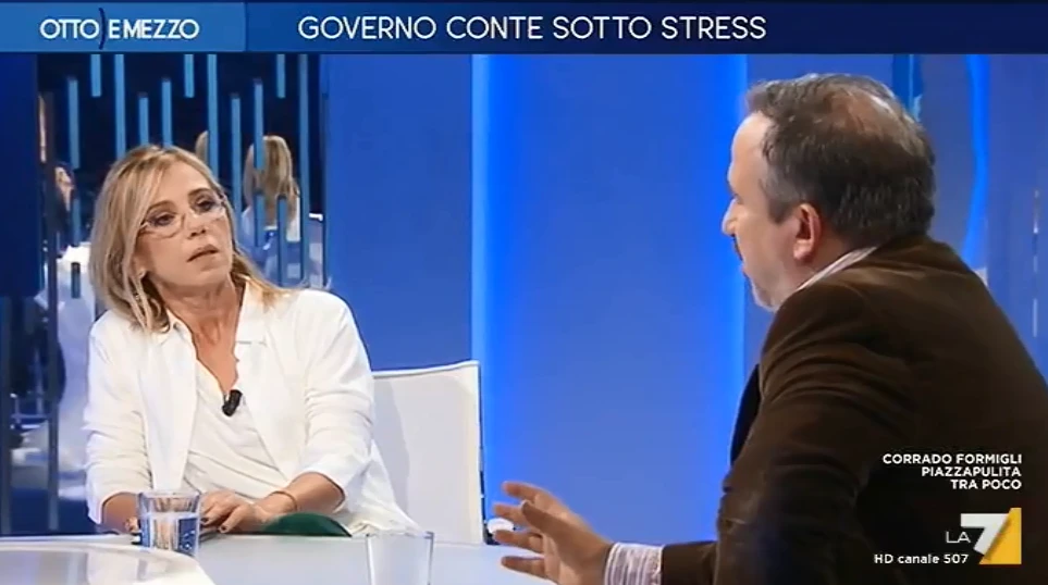 Luca Telese "smaschera" Concita De Gregorio: a Otto e Mezzo il battibecco sui giornalisti faziosi