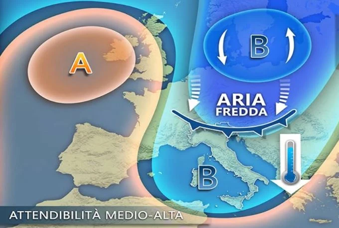 Meteo, affondo artico nel weekend. Torna l'inverno: gelo e neve. Le previsioni da incubo