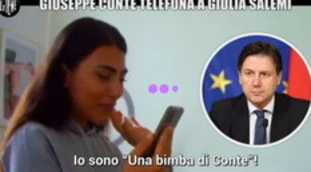 Le Iene, la telefonata di "Giuseppe Conte" a Giulia Salemi: clamoroso, momenti di disperazione