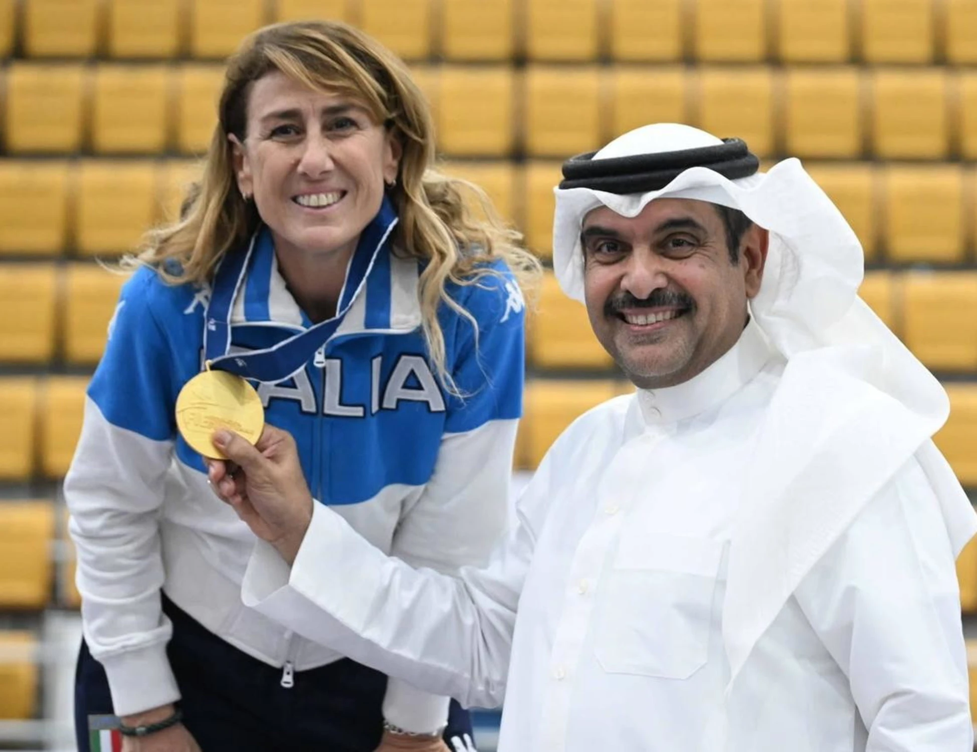 Scherma, Mondiali Master a Manama: trionfo per Costanza Drigo nella sciabola e Federico Bollati nella spada