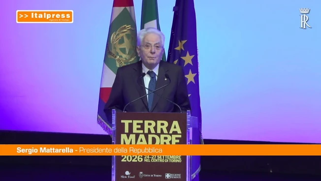 Mattarella "Risorse alimentari tra i bersagli di guerre scellerate"