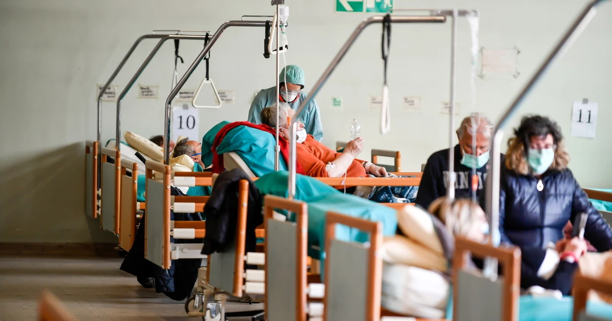 L'ospedale di Bergamo