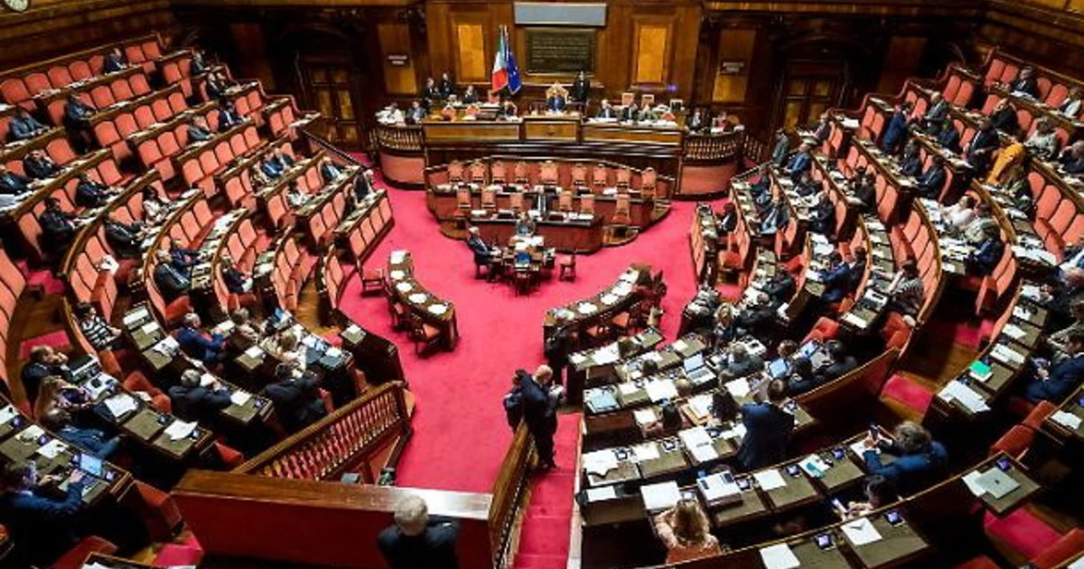 L'aula del Senato