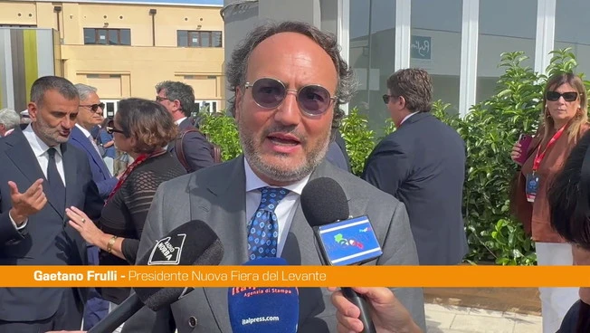 Fiera del Levante, Frulli "Creiamo infrastruttura pronta per sfide del futuro"