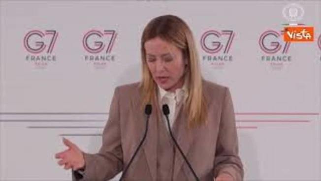 Meloni al G7: Fatto un ottimo lavoro in un momento complesso dello scenario internazionale