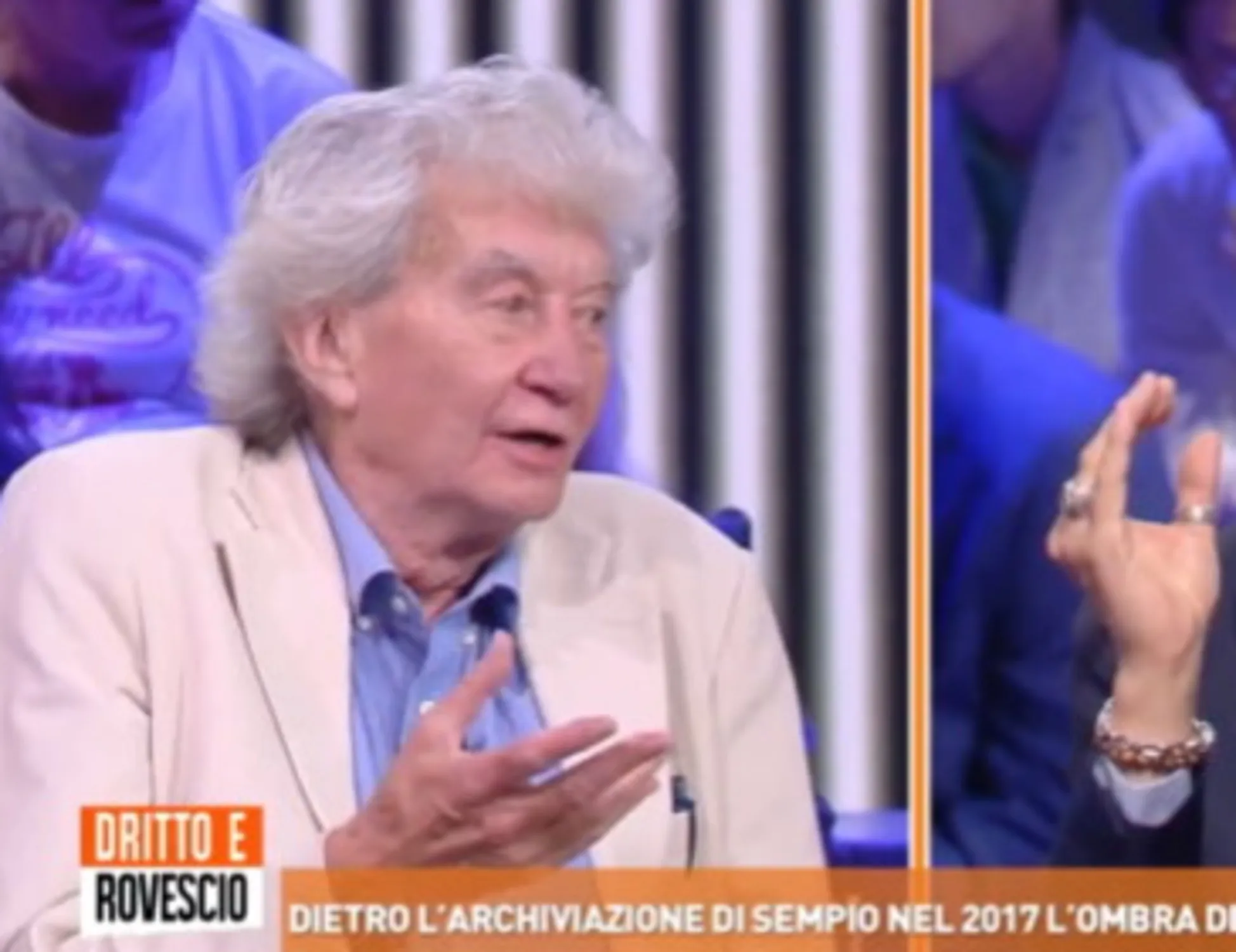 Massimo Lovati processato in diretta a Dritto e rovescio: "Tu la verità non l'hai mai detta"
