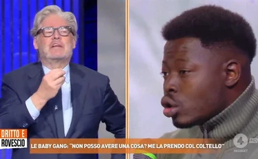 Dritto e rovescio, Del Debbio sbotta: "Tu non lo sai il cul*** che mi sono fatto"