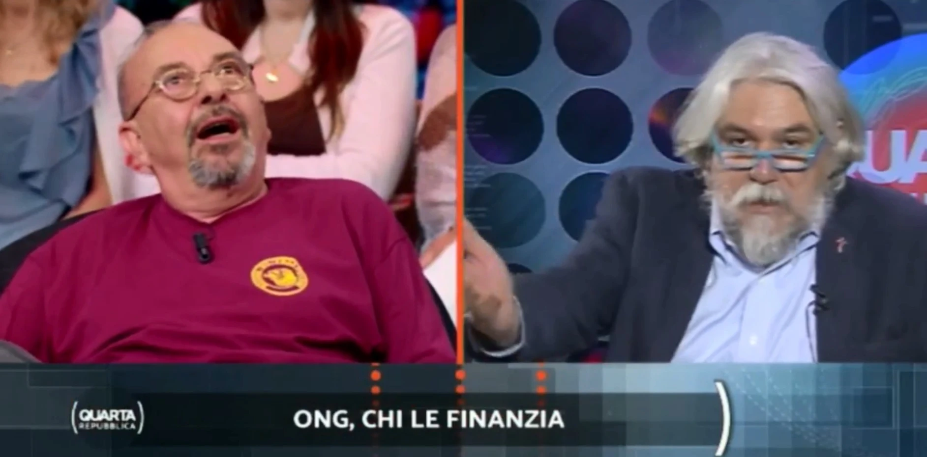 Quarta Repubblica, Alessandro Meluzzi zittisce Vauro sulle Ong: "Chi c'è dietro, chi è complice"
