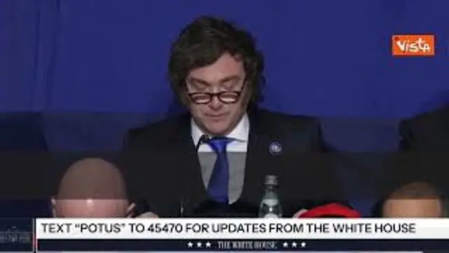 Leggi l'articolo: Board of Peace, Milei: "Pace si costruisce con forza e libertà"